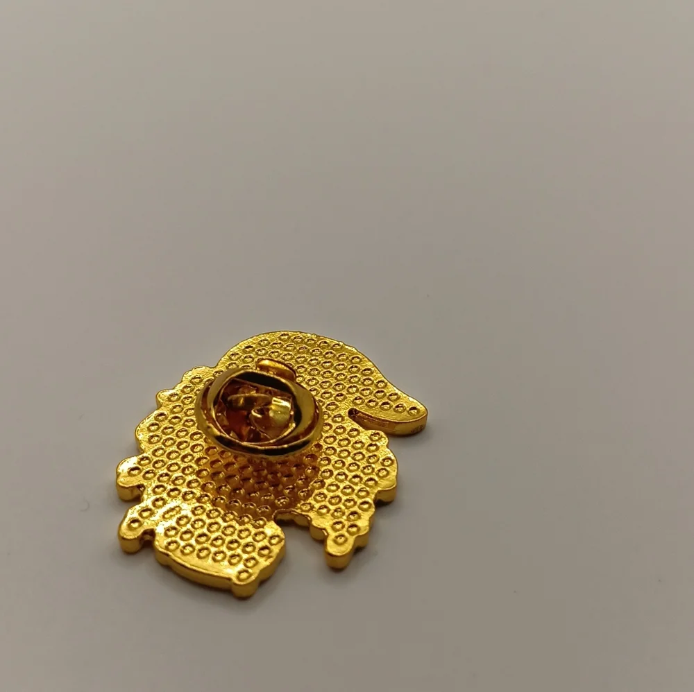 Fall Otter Sweater Pin, Whimsical Autumn Forest Brooch, Jewerly